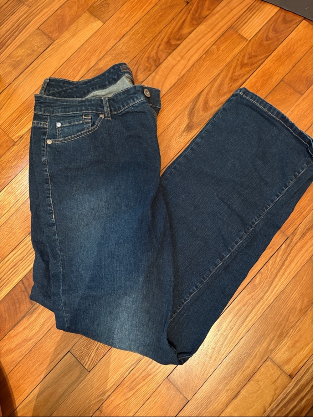 torrid Dark Blue Bootcut Jeans